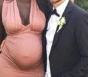 The dark-skinned model and the blue-eyed