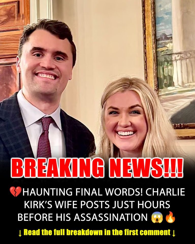CHARLIE KIRK’S WIFE SHARES