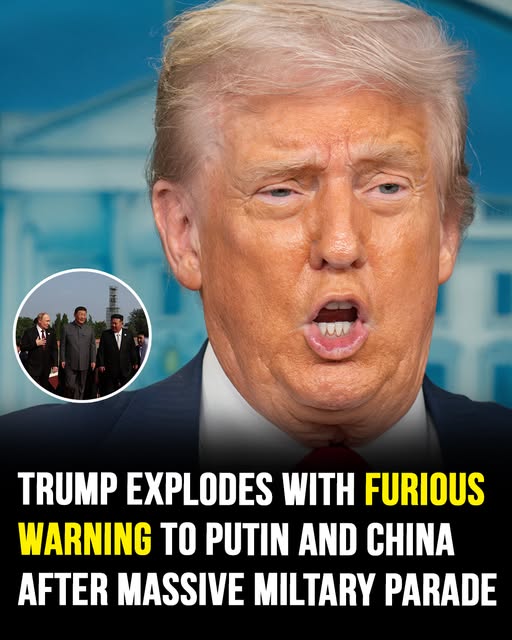 Trump blasts Putin, Xi and Kim for ”conspiring