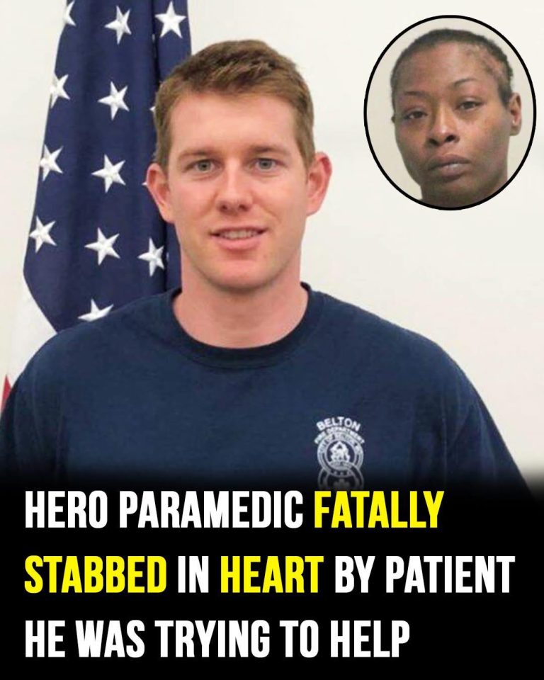 Firefighter paramedic fatally stabbed in heart