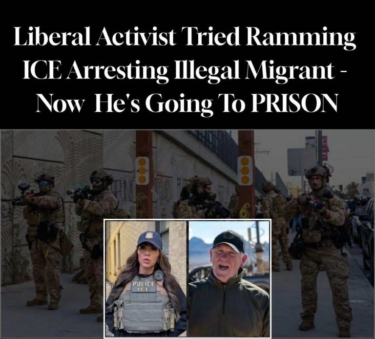 Liberal Activist Tried Ramming ICE Arresting