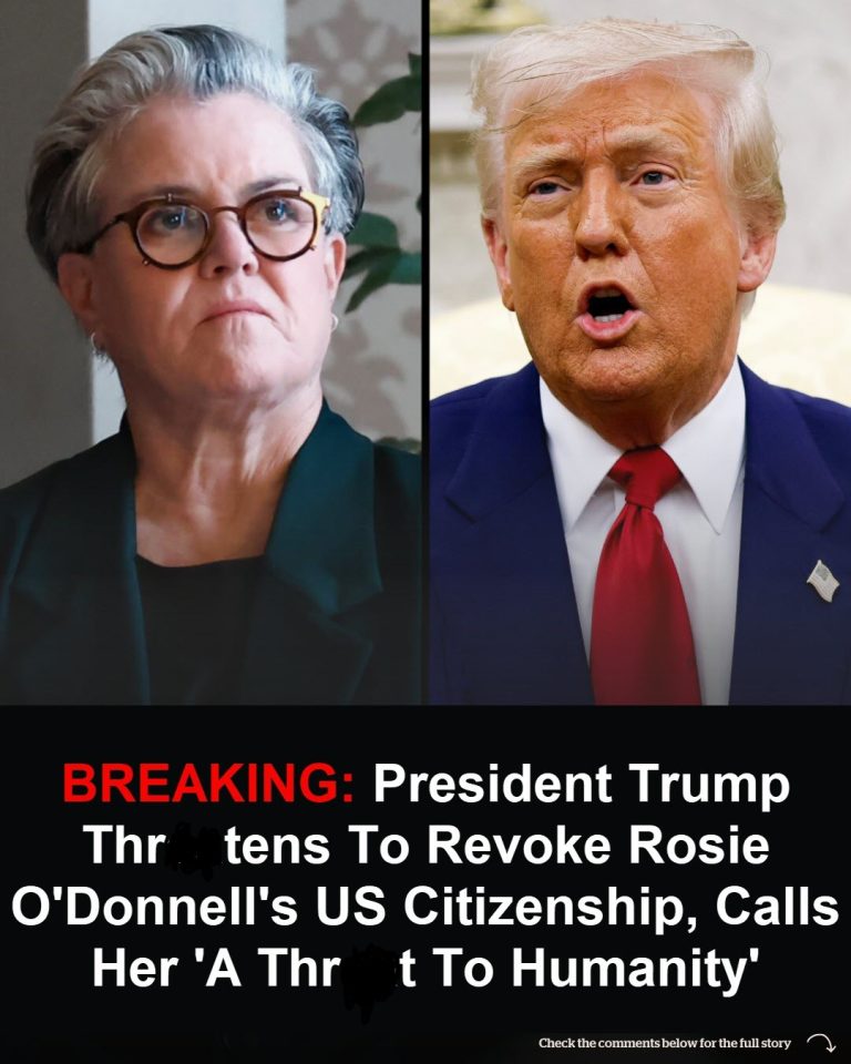 President Calls Rosie A Thre.at To Humanity