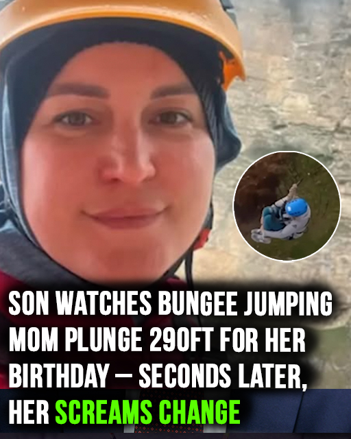 Bungee jumping mom plummets 290 feet