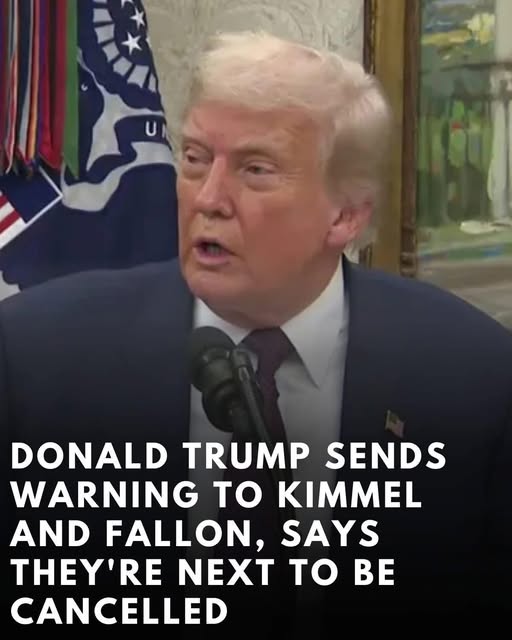 Trump Turns Toward Kimmel and Fallon