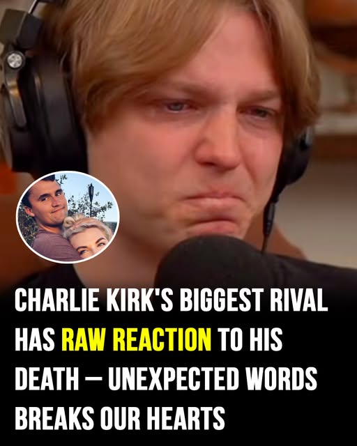 Charlie Kirk’s biggest rival has raw reaction