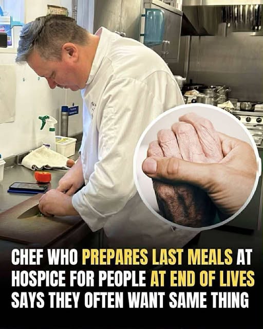 Hospice chef reveals the one comfort food
