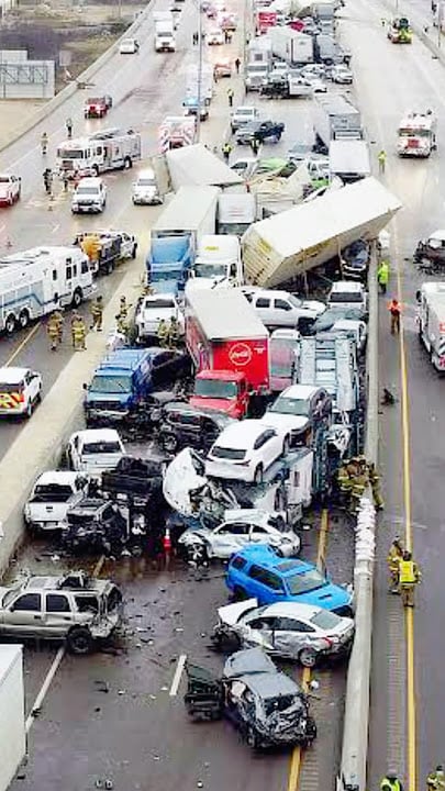 Unfortunately, massive accident leaves