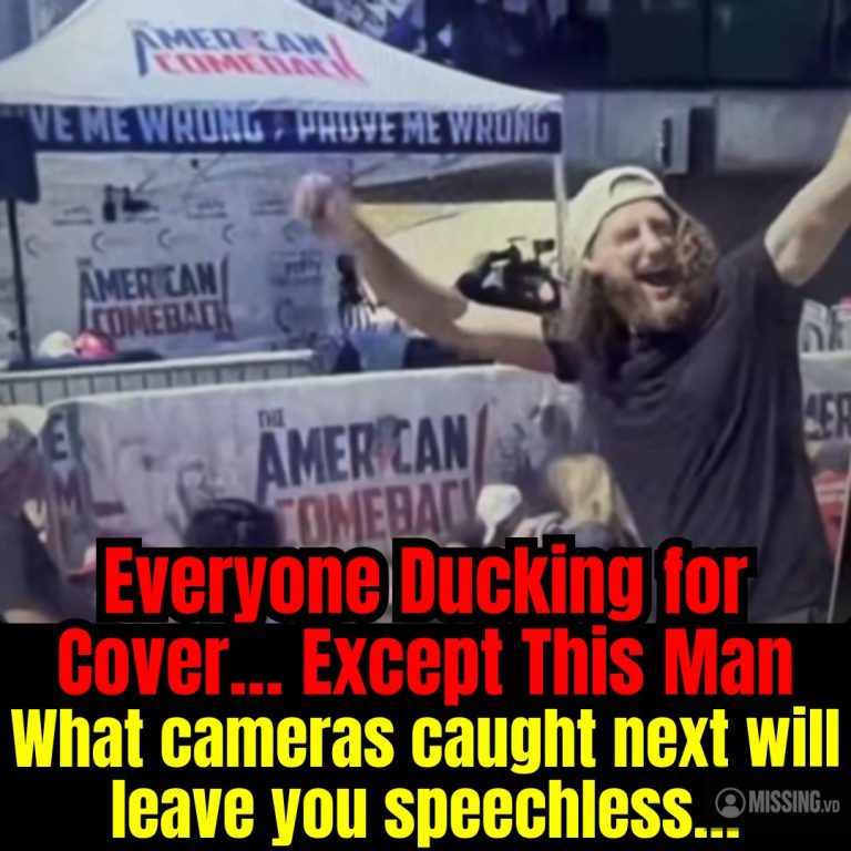 Why Was This Man Standing & Celebrating After