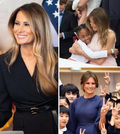 Known for her beauty, Melania Trump still faces