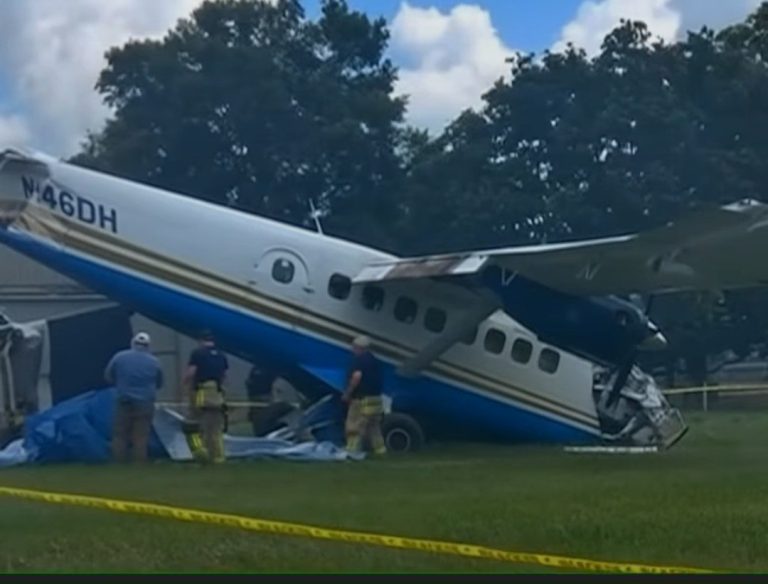 HT9. Authorities Respond to Plane