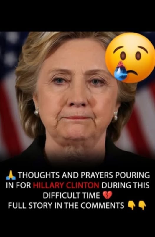 Hillary Clinton Shares Sad News