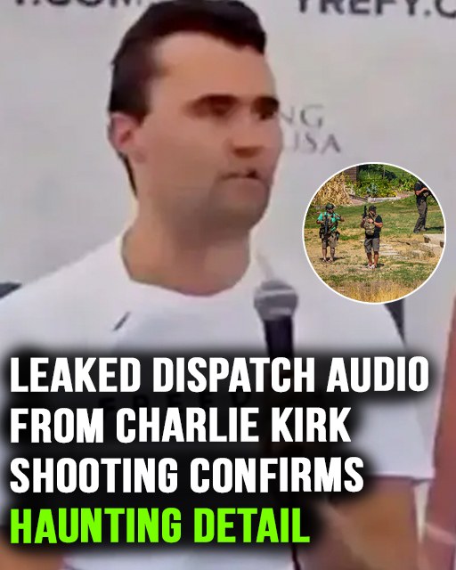Audio from the Charlie Kirk shooting dispatch