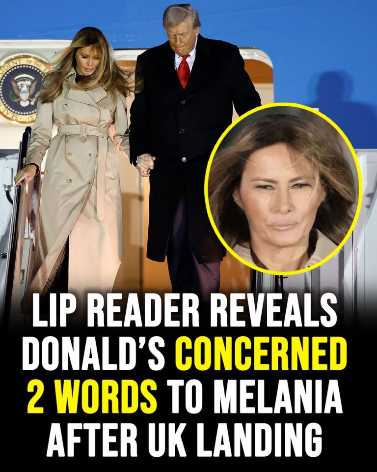 Donald Trump’s concerning 2 words to Melania after