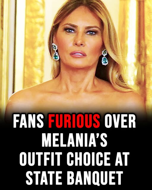 Melania Trump fans furious over outfit choice