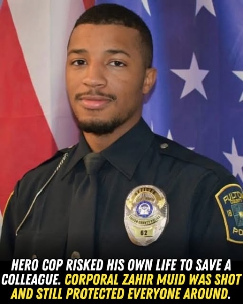 Hero cop who was shot, is honored after