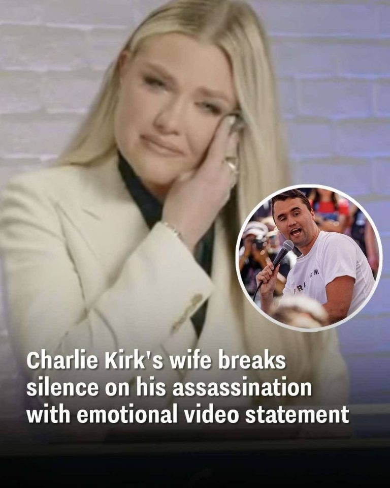 Charlie Kirk’s wife addressed the nation with emotional