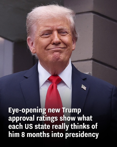 New Trump approval ratings reveal how every US state