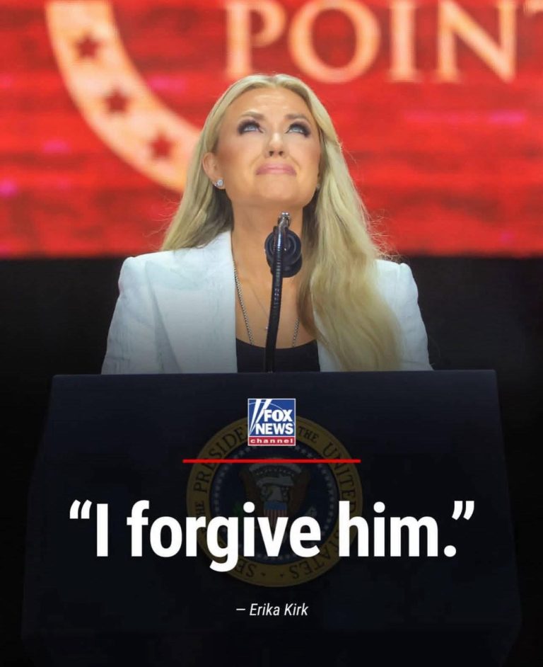 Charlie Kirk’s Widow Erika Says She Forgives