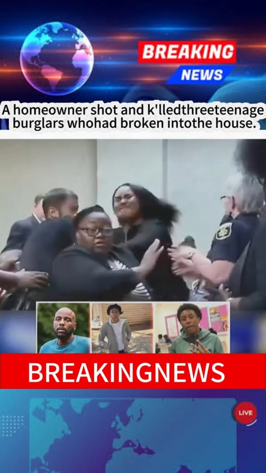 Homeowner Fatally Shoots Three Teen Burglars