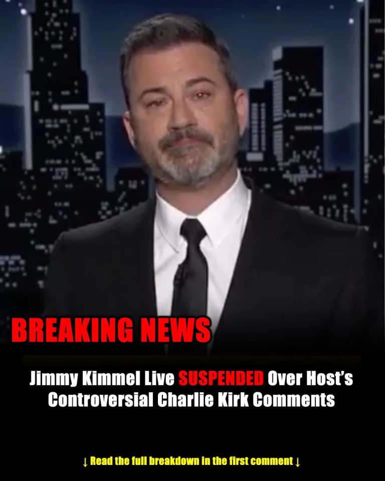 JIMMY KIMMEL SUSPENDED IN CONTROVERSY