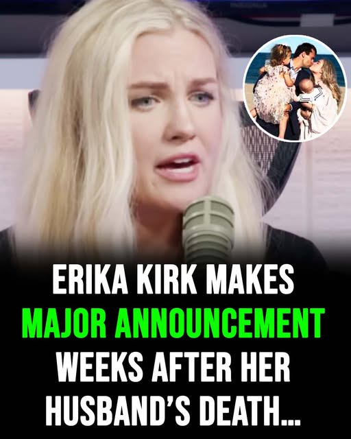 Erika Kirk makes major announcement during