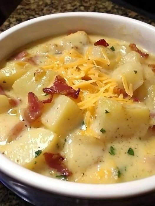Loaded Potato Soup Recipe: A Creamy Comfort