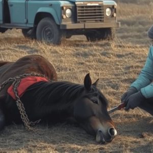 Veterinarian Frees Wild Stallion from Rusted