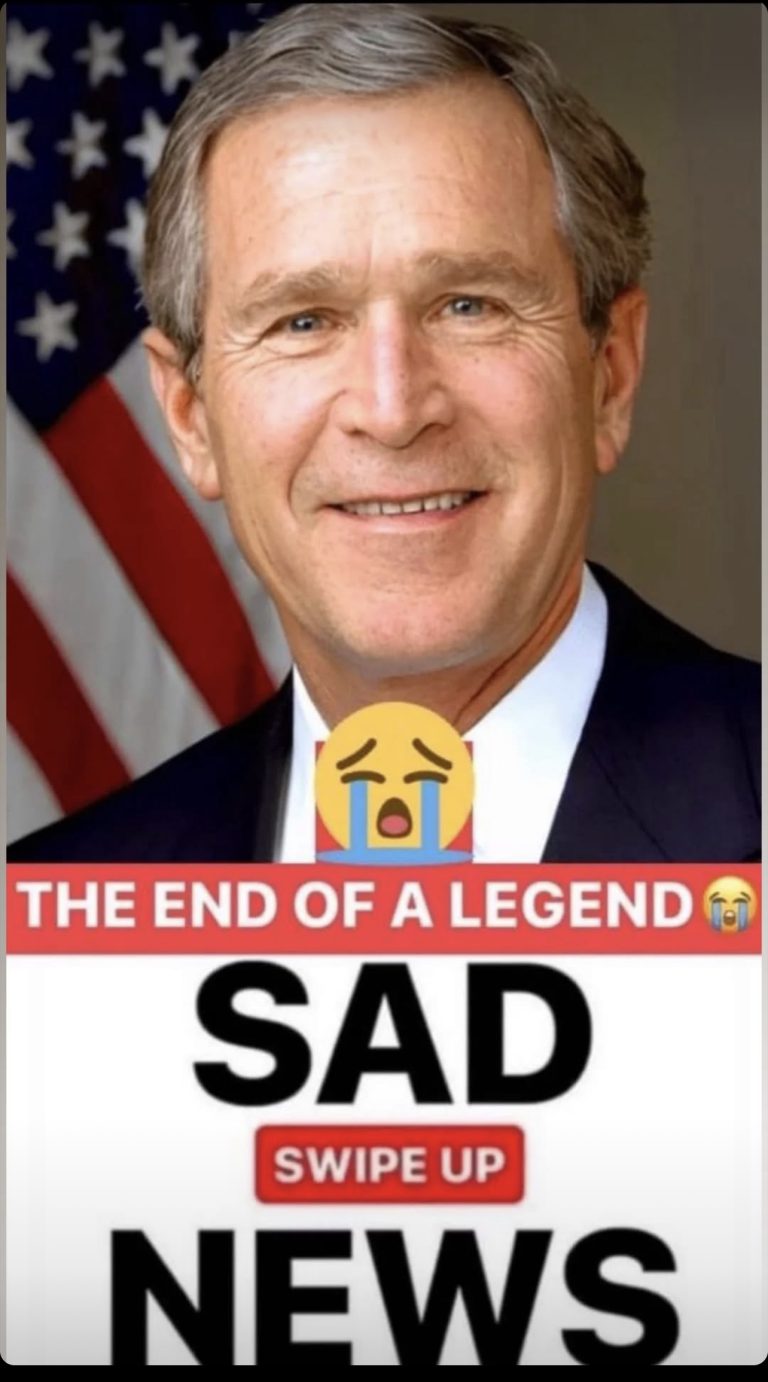 Former President George W Bush