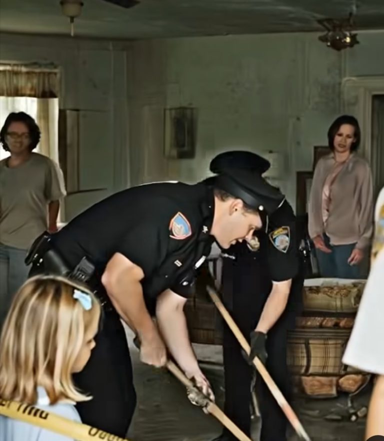 A girl alerted the police, claiming her father