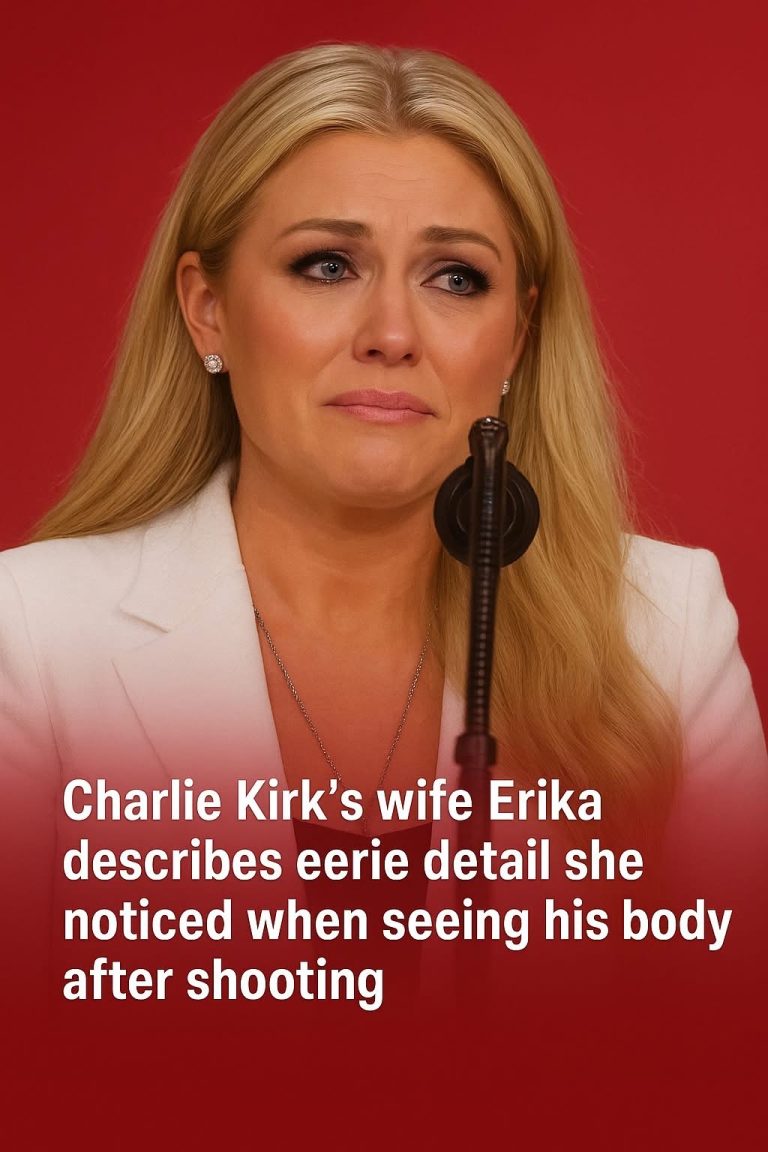 Charlie Kirk’s wife Erika describes