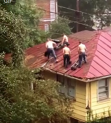 Roof Repair Crew Took My Late