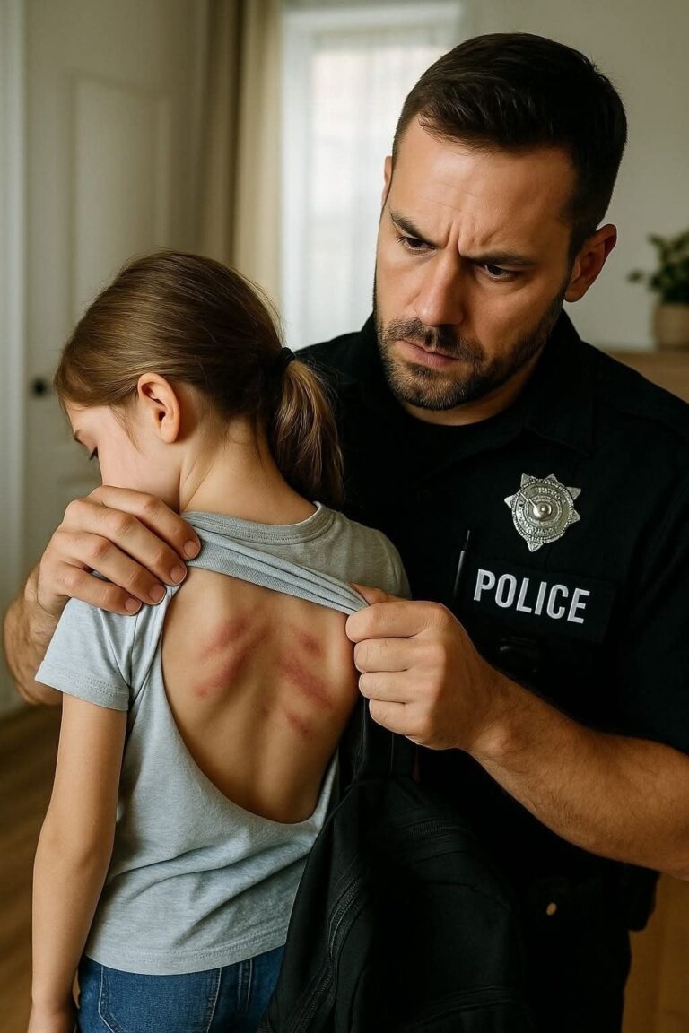 My 7-year-old came back from her mom