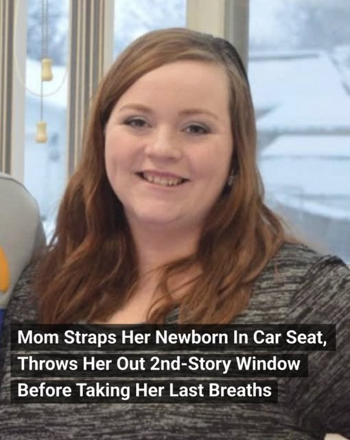 Mom Straps Her Newborn In Car Se