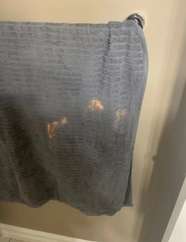 The Mystery of the Orange Towel Stains