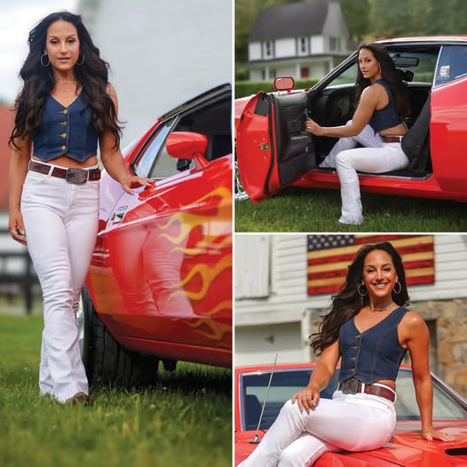 Emily Compagno and Her Mustang