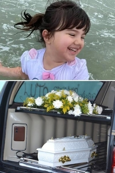 7-year-old girl dies agonizing in front of