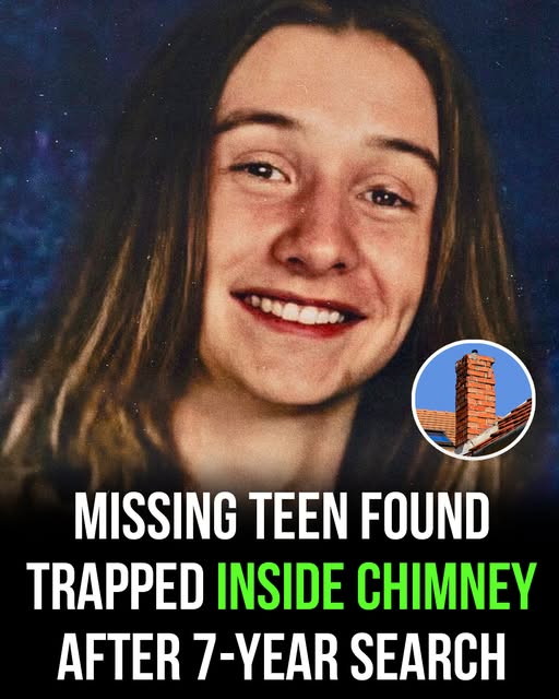 Missing teen found trapped inside chimney