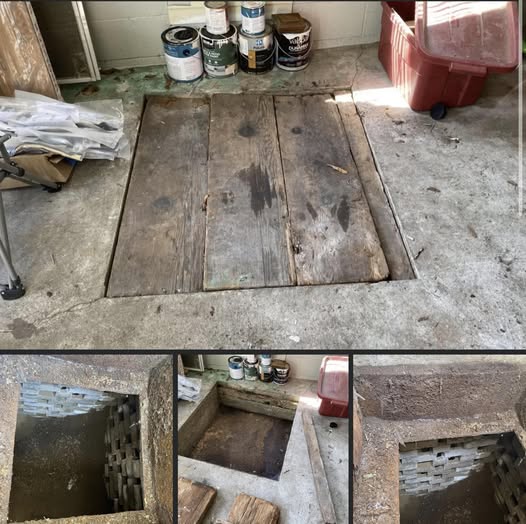 What Was Buried Under My Garage Floor Took