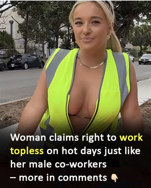 Why this female worker wants to ditch her shirt