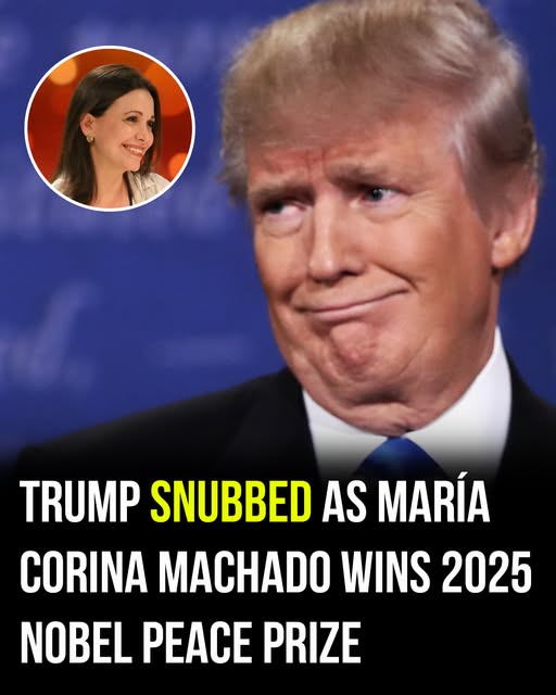 Trump snubbed as María Corina Machado