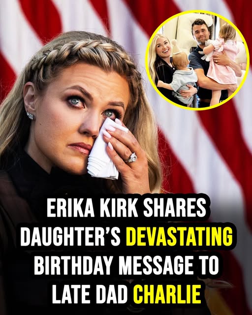 Erika Kirk shares daughter’s heartbreaking