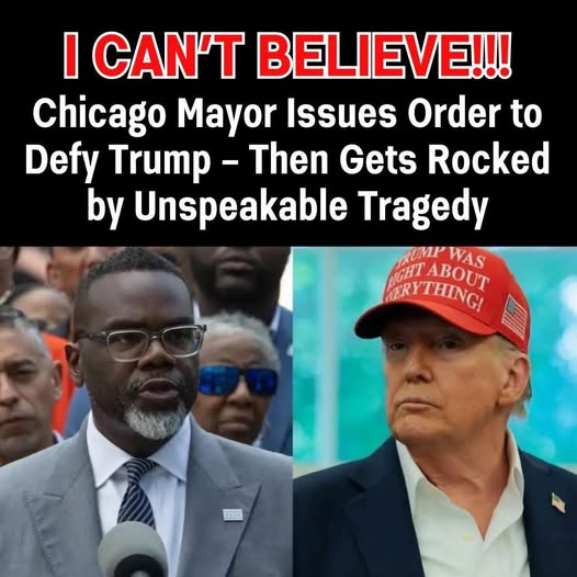 “He Did It” Chicago Mayor Brandon Johnson
