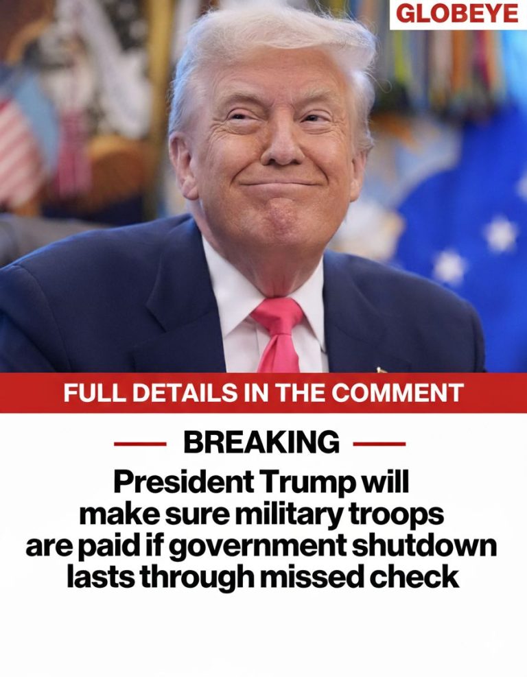 Trump Vows to Pay U.S. Troops Despite