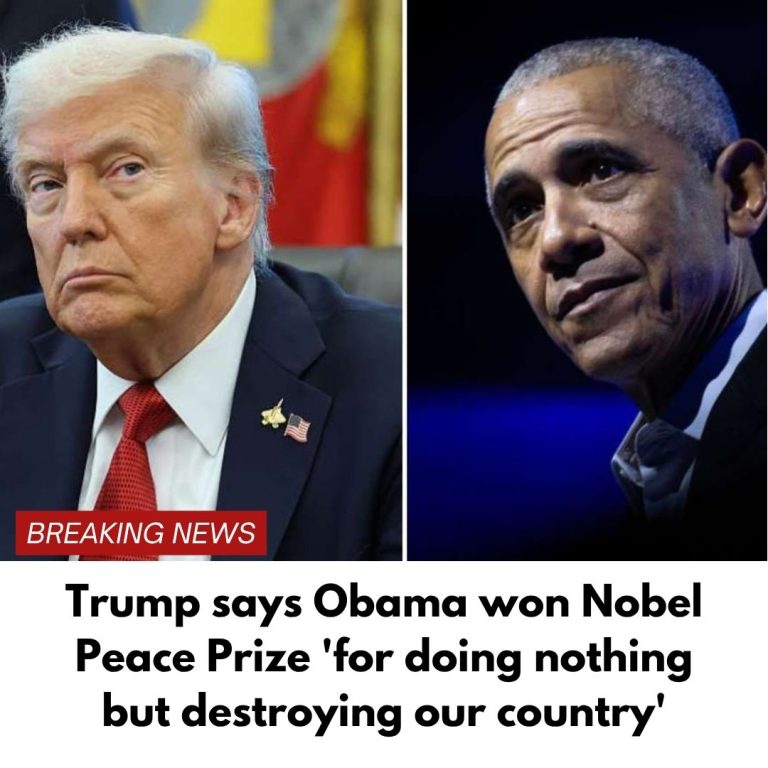 Trump Says Obama Won Nobel