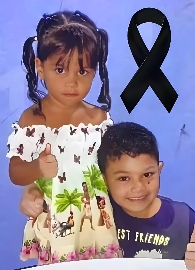 Siblings aged just 3 and 5 die in a serious