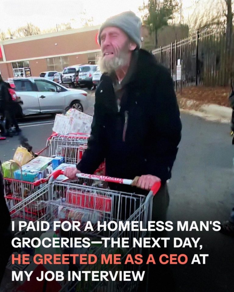 I Paid for a Homeless Man’s Groceries