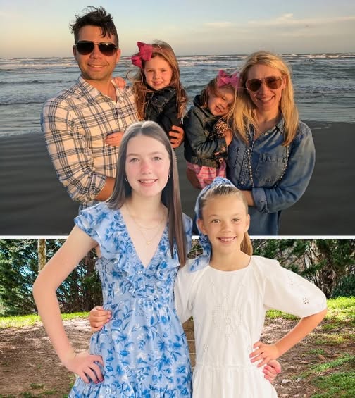 Sisters found holding hands