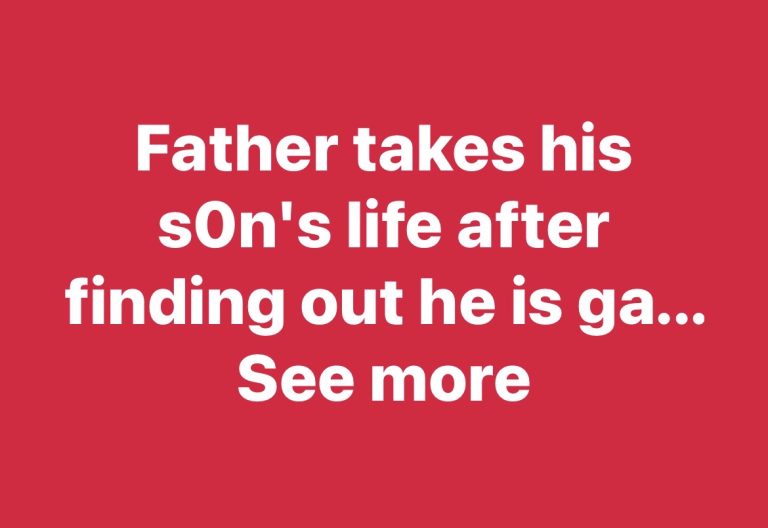 Father takes his s0n’s life