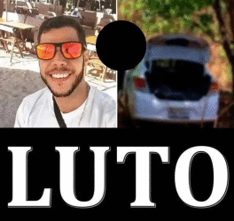 Young man was found inside the tr