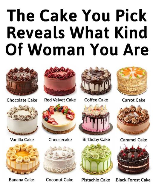 What Your Favorite Cake Says About You